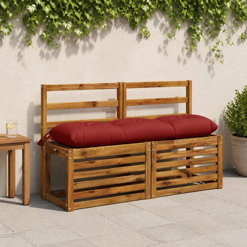  Jastučić za klupu VIANEN 100% poliester Crvena 110 x 30 x 12 cm Cene