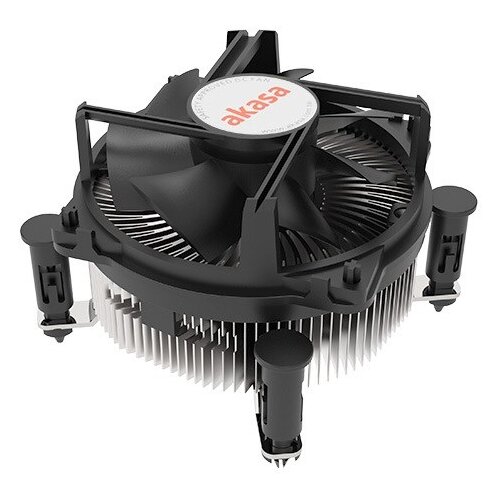 Akasa AK-CC6606BP01 computer cooling system Processor Heatsink /Radiator 9 cm Aluminium, Black 1 pc(s) Slike