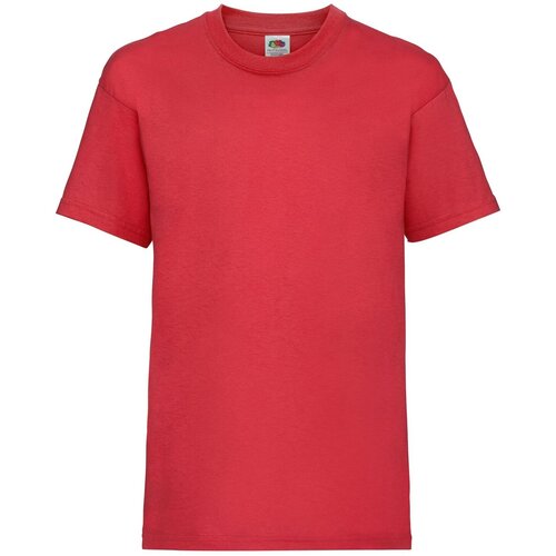 Fruit Of The Loom Red Cotton T-shirt Slike