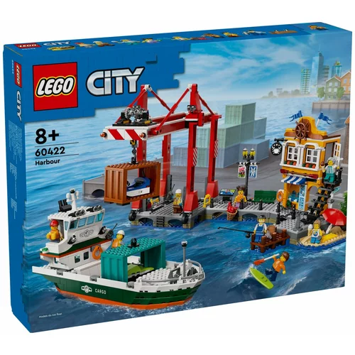 Lego 60422 Obmorska luka s tovorno ladjo