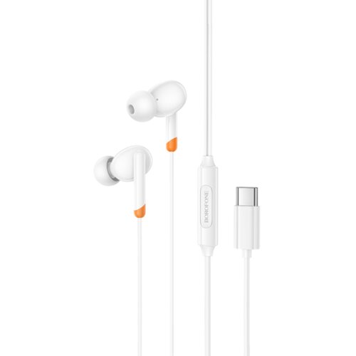 Borofone Slu&scaron;alice sa mikrofonom Type-C BM92 Refined universal earphones with microphone Type-C white Cijene