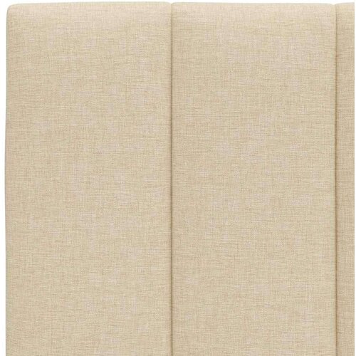  Okvir za krevet bez madraca krem 90x200cm od tkanine - Krema 90 x 200 cm Slike