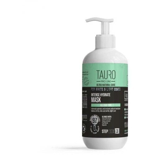 Tauro Pro Line pure Ultra Natural White Coat Intense Hydrate Mask - 1 l Cene