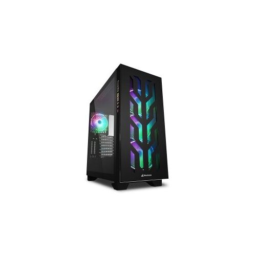  Kući&scaron;te SHARKOON gaming, ELITE SHARK CA300T 4&times;120 mm Addressable RGB Fans, black, E-ATX Cijene