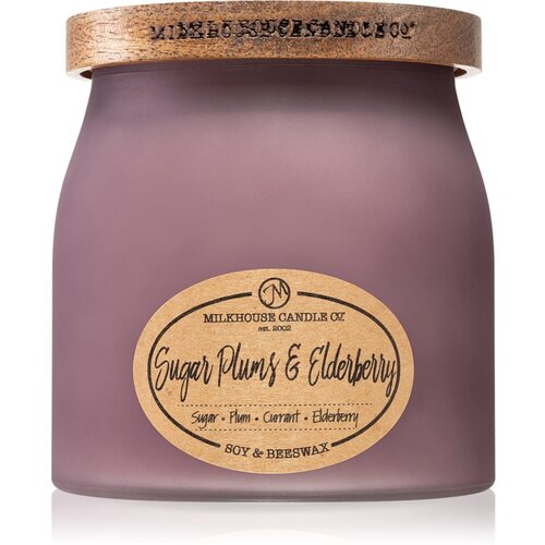 Milkhouse Candle Co. Sentiments Sugar Plums &amp;amp; Elderberry di&amp;scaron;eča sveča 454 g Slike