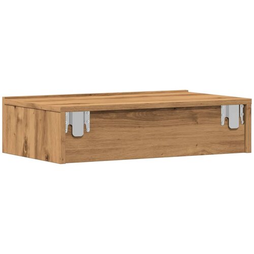  2-dijelni set TV ormarića s LED svjetlima Artisan hrast Slike