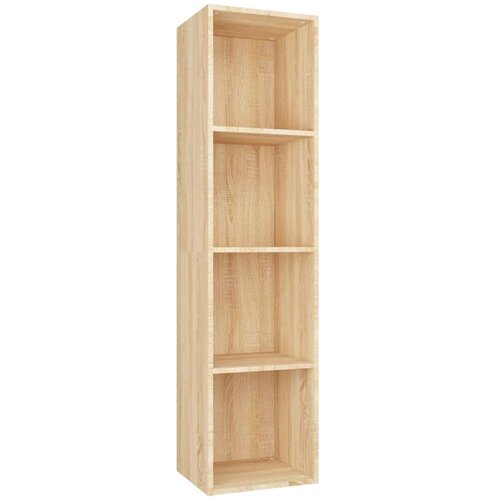  Knjižna / TV omara sonoma hrast 36x30x143 cm iverna plo&amp;scaron;ča, (20622737) Slike