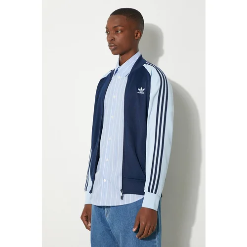 Adidas Pulover Adicolor Classics SST Track Jacket moški, mornarsko modra barva, IY8732