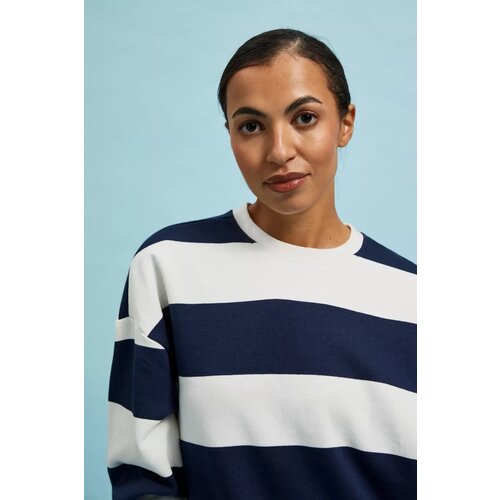 Marisse Women's Sweatshirt L-Bl-4310 Navy Cene