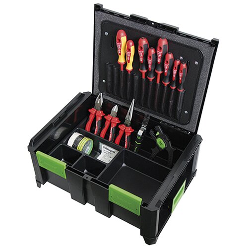  Kutija sa alatom 17 kom. 220392 HAUPA Slike