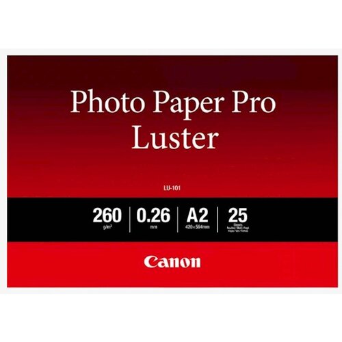 Canon Papir Pro Luster LU-101 A2 (260g, 25 kom) Slike