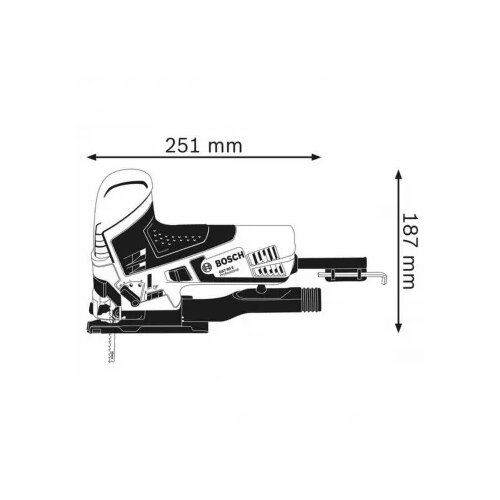 Bosch ubodna pila GST 90 E Slike