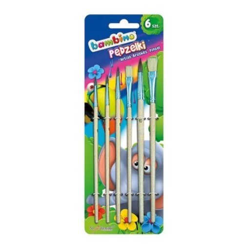 Bambino Komplet &amp;scaron;olskih čopičev - 6 delni set, (22138290) Slike