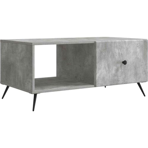  Stolić za kavu Betonska siva 90 x 50 x 40 cm Konstruirano drvo Cene