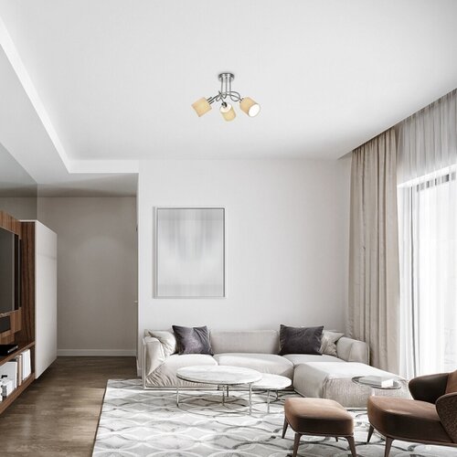Rabalux natina plafonjera E14 3x25W, szt.hrom Slike