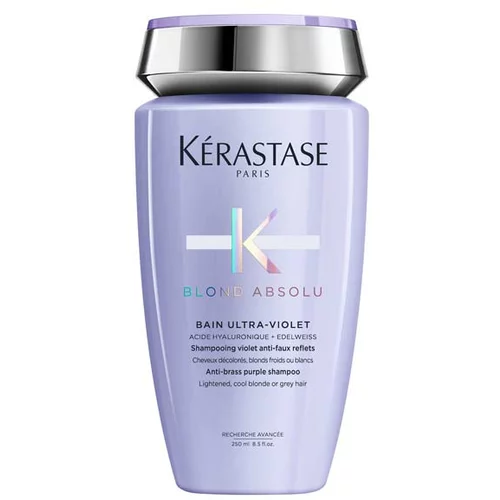 Kérastase Blond Absolu Bain Ultra-Violet šampon za posvetljene in hladno blond lase s prameni 250 ml za ženske