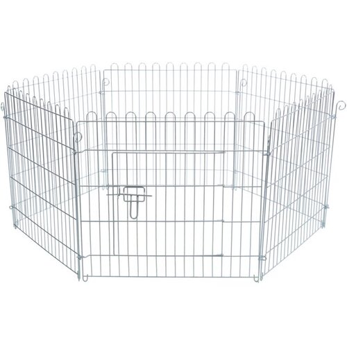 Trixie Metalna ograda za glodare Outdoor Run, 6 elemenata, 63 x 58 cm Slike