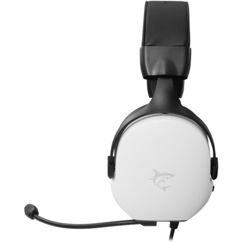 WHITESHARK Fox GH-2445 gaming slu&amp;scaron;alice s mikrofonom, bijele Slike
