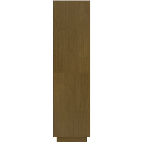 za knjige / pregrada boja meda 40x35x135 cm od borovine Slike