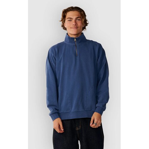 Rip Curl Premium Surf Qtr Zip Crew Pulover light navy Cene