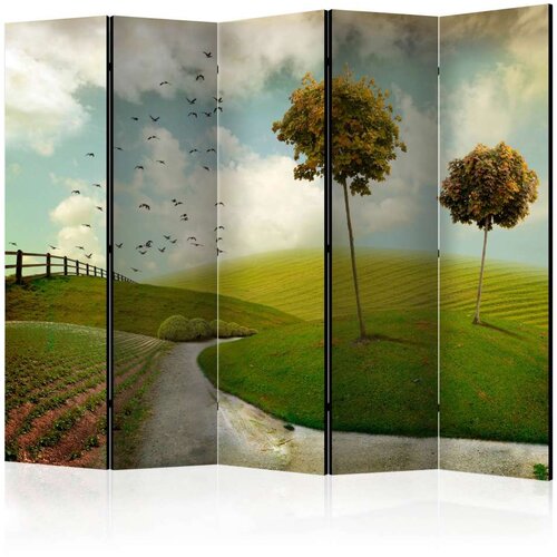  Paravan u 5 dijelova - autumn - landscape II [Room Dividers] 225x172 Slike