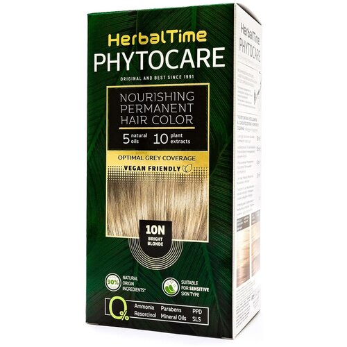 Color Time herbal time boja za kosu 10N bright blonde Slike