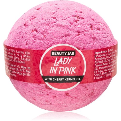 Beauty Jar Lady In Pink šumeča kopalna kroglica 150 g Cene