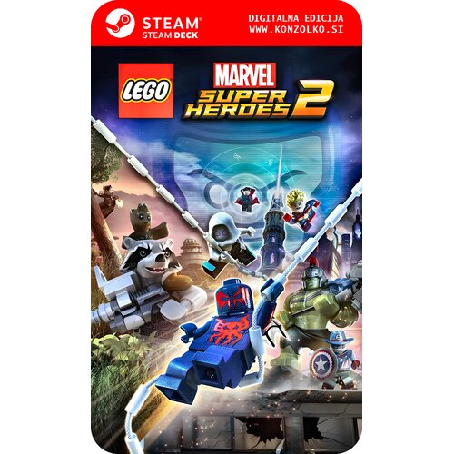 Lego Marvel Super Heroes 2 Deluxe Edition - Steam koda brez &scaron;katlice (WINDOWS PC | STEAM DECK) Cene