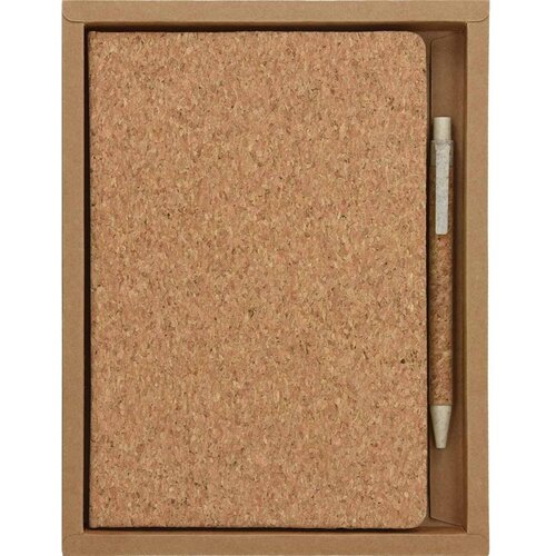  Notesnik+kemični svinčnik darilni set eko cork PROMOCIJA Cene
