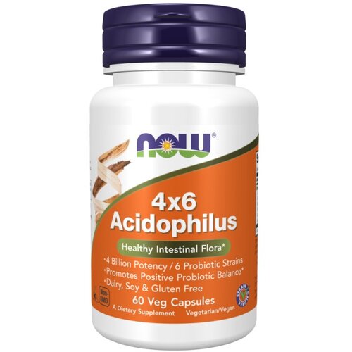 Now Foods 4x6 Acidophilus NOW (60 kapsul) Cene