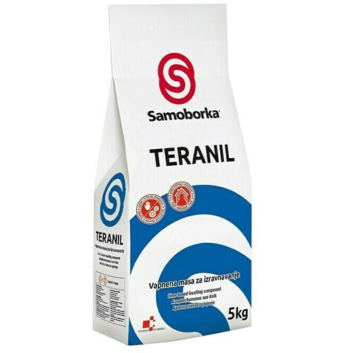 Samoborka Masa za fino zaglađivanje povr&amp;scaron;ina Teranil (5 kg, Bijele boje) Slike