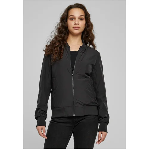 Urban Classics Women's Light Bomber Jacket Black