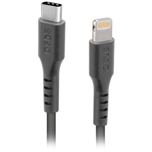 Sbs USB-C-/Lightning Kabel crno 1m Kabel Cene