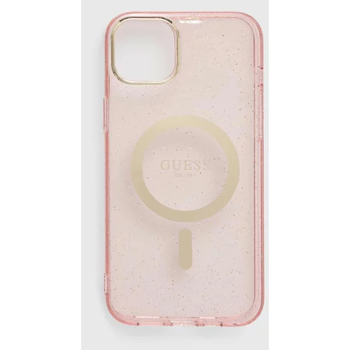 Guess Etui za telefon iPhone 14 Plus 6.7" roza barva