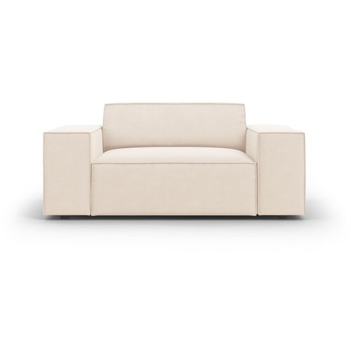 Micadoni Home Bež žameten fotelj Jodie &amp;ndash; Slike