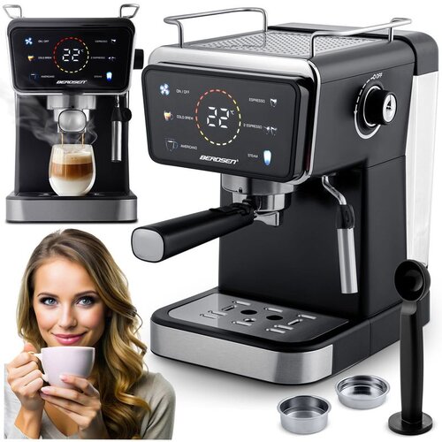 Berdsen BD-771 aparat za espresso od 20 bara, crni Cijene