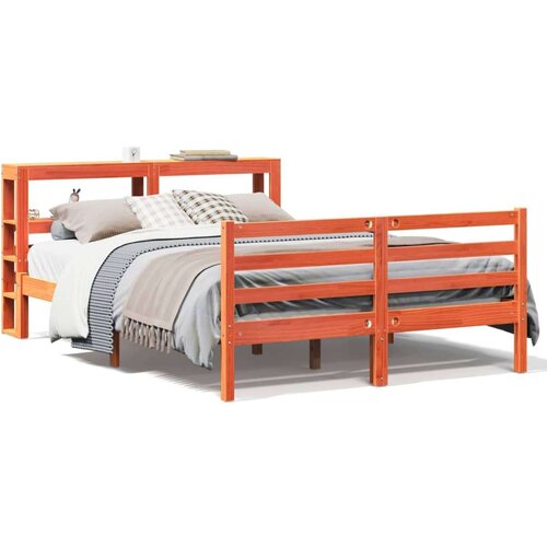  Okvir kreveta bez madraca voštano smeđi 160x200 cm od borovine Cijene