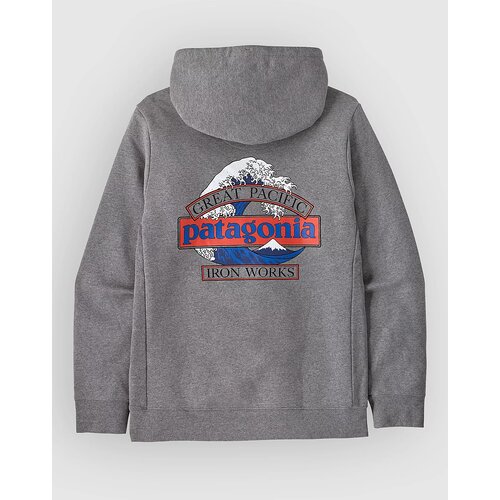 Patagonia Great Waves Uprisal Pulover s kapuco gravel heather Cene