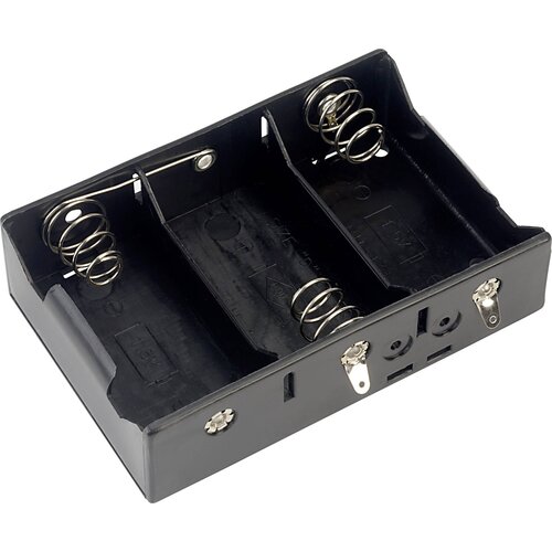 TRU COMPONENTS Držalo za baterije 3x Mono (D) spajkalni priključek BH-131D, (20635895) Cene