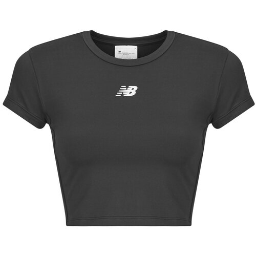 New Balance NB Harmony Fitted T-Shirt Crna Cijene