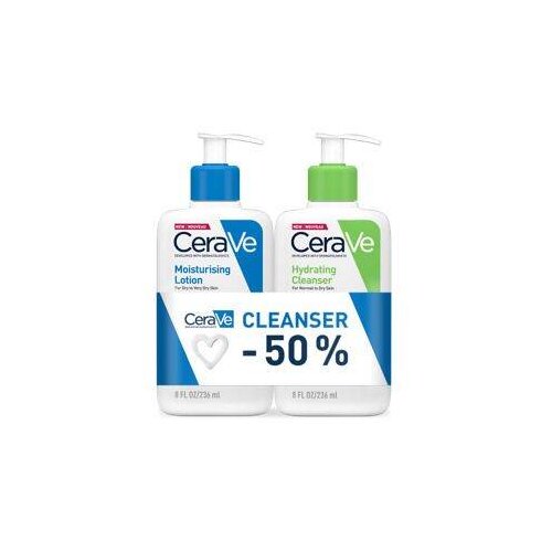 CeraVe Hidrantni losion 236ml+emulzija za či&amp;scaron;ćenje 236ml Slike