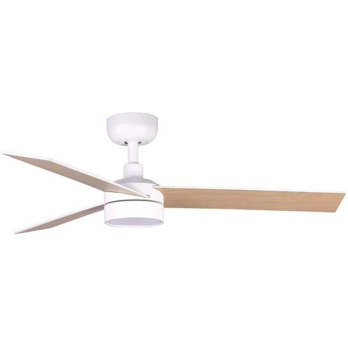 Faro 34295WT1S - LED prigu&scaron;iva ventilator RUDDER S 18W/230V CCT, prečnik 106 cm, bež./b. WT + daljinski upravljač Cene