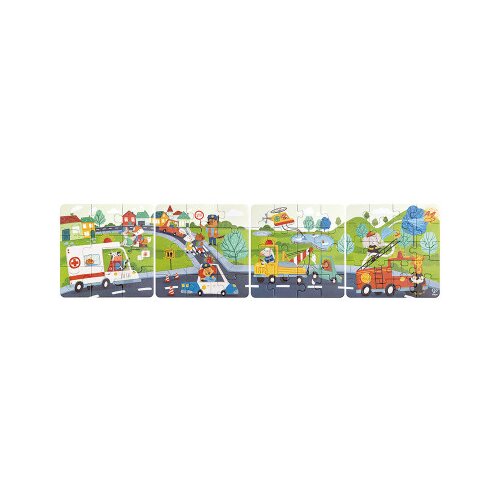 Hape Sestavljanka – Reševalna vozila Cene