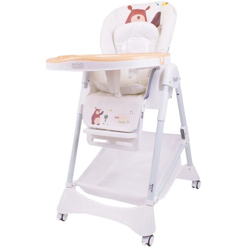 Jungle hranilica za bebe teddy beige bear, 6m+ Slike