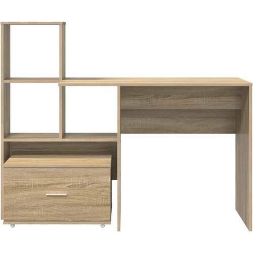  Stol Sonoma hrast 131,5 x 50 x 106,5 cm Konstruirano drvo Slike