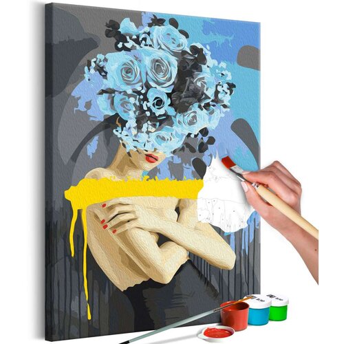  Slika za samostalno slikanje - Bouquet on the Head 40x60 Slike