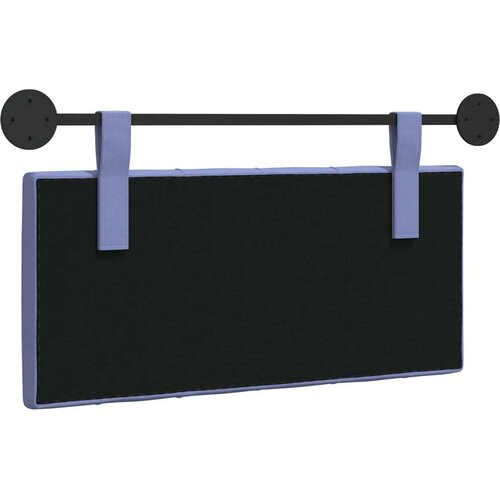  Držeće uzglavlje Zidne Traper plava 90 x 55 x 7 cm tkanina - Trapere plave boje 80 cm bez LED Slike