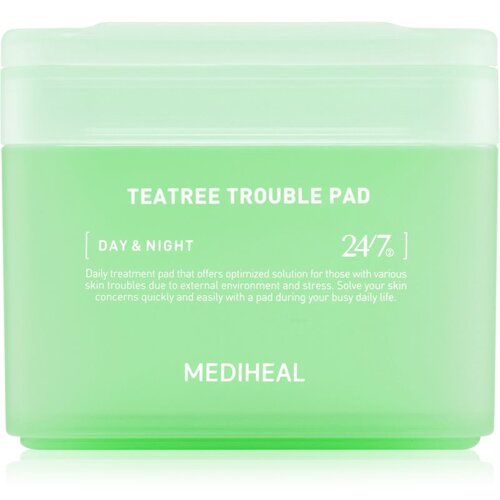 Mediheal Teatree Trouble Pad blazinice natopljene tonerom s umirujućim djelovanjem 100 kom Cijene