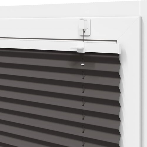  Plisirana roleta crna 100x150 cm &amp;scaron;irina tkanine 99,4 cm Slike