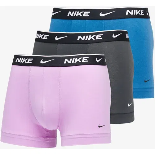 Nike EDAY COTTON STRETCH Muške bokserice, tamno siva, veličina